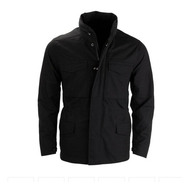 Triple Aught Design M-65 Jacket Size Medium Black Cotton Utility Zip Tactical - Picture 1 of 16